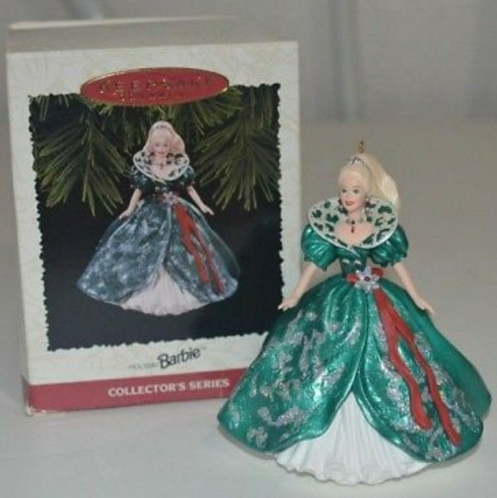 Collectible 1995 Barbie Holiday Ornament